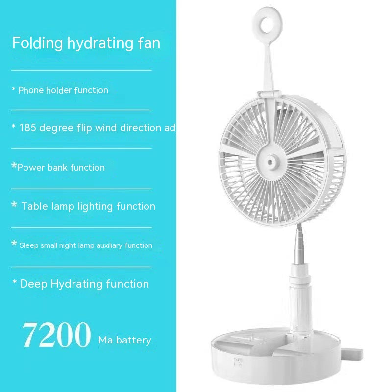 Portable Fan with night Light