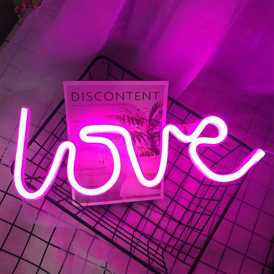 Customized LED Neon Lights Love Shape