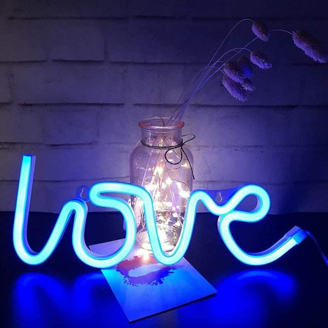 Customized LED Neon Lights Love Shape