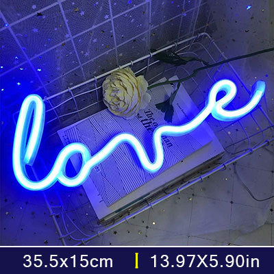 Customized LED Neon Lights Love Shape