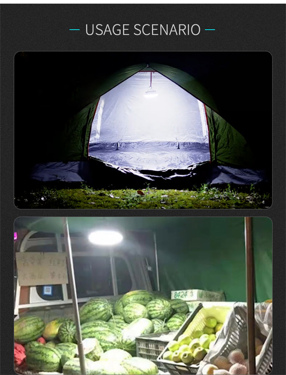 Rechargeable LED Camping Lantern Light™