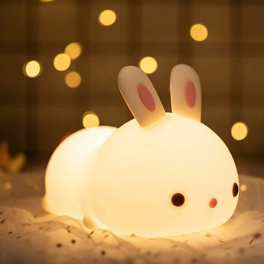 🔥Cute Bunny Night Light USB Rechargeable