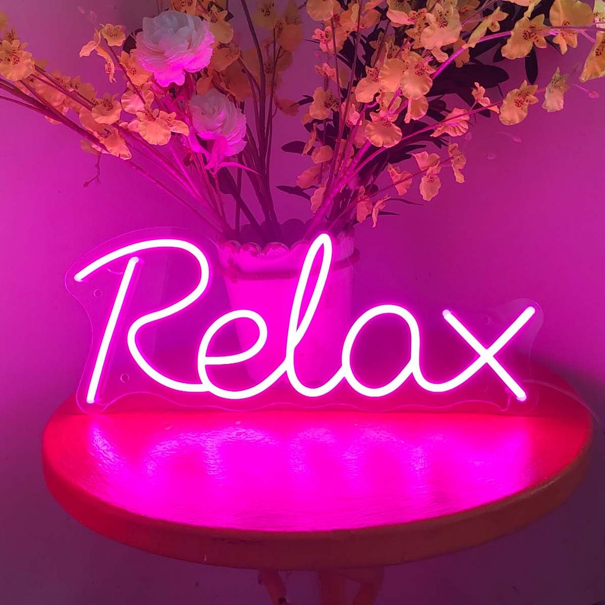 Handmade Customized LED Neon Sign - Relax