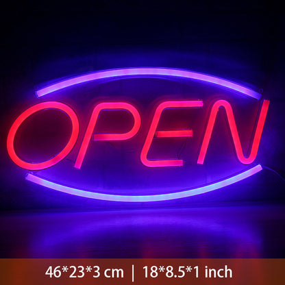 Customized USB LED Neon Sign- OPEN