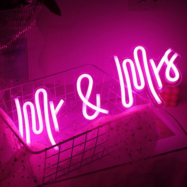 LED Neon Sign Light -Will You Marry Me?