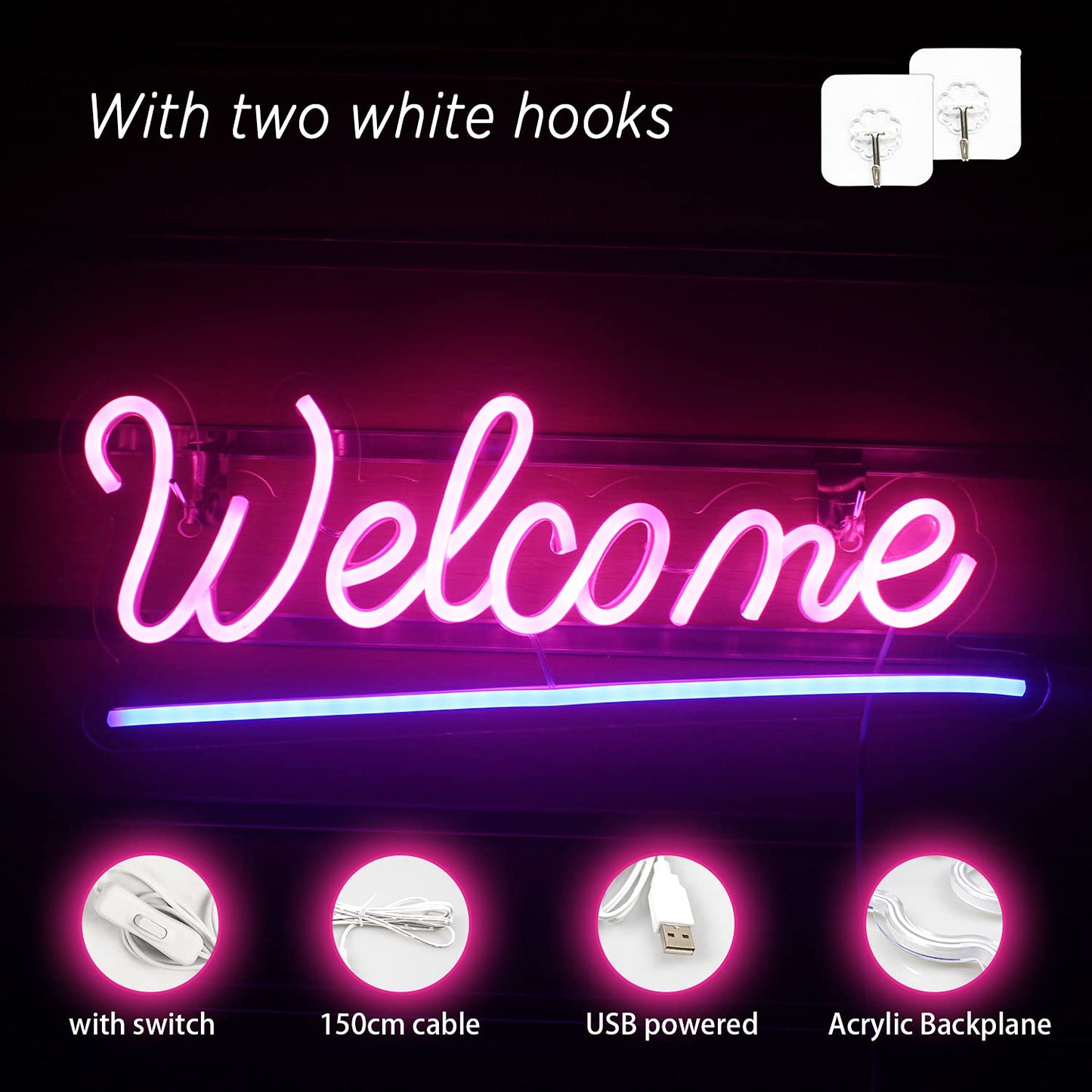 LED Neon Signs - Welcome Sign™